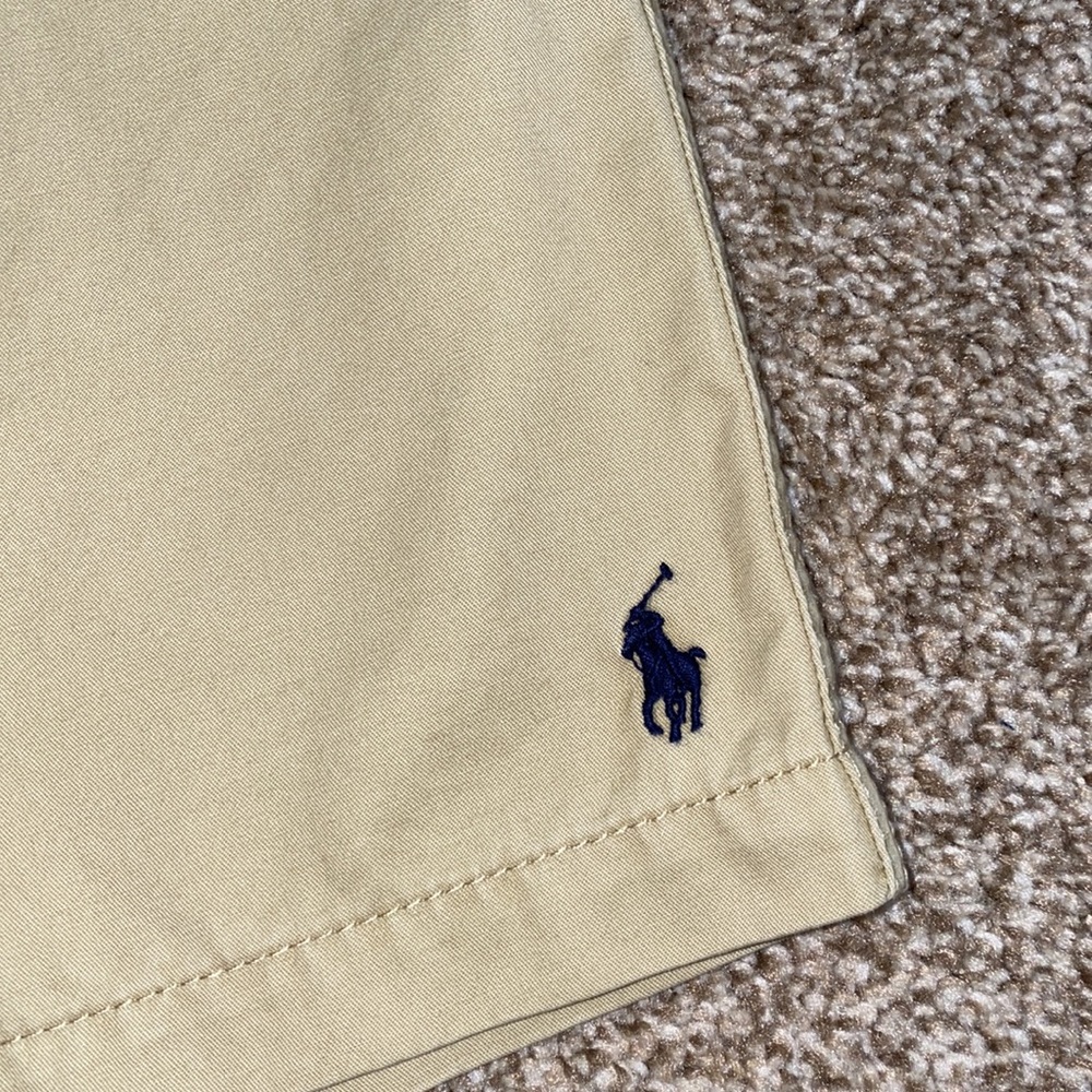 Like New Boys Polo Ralph Lauren Khaki Shorts - Picture 4 of 6